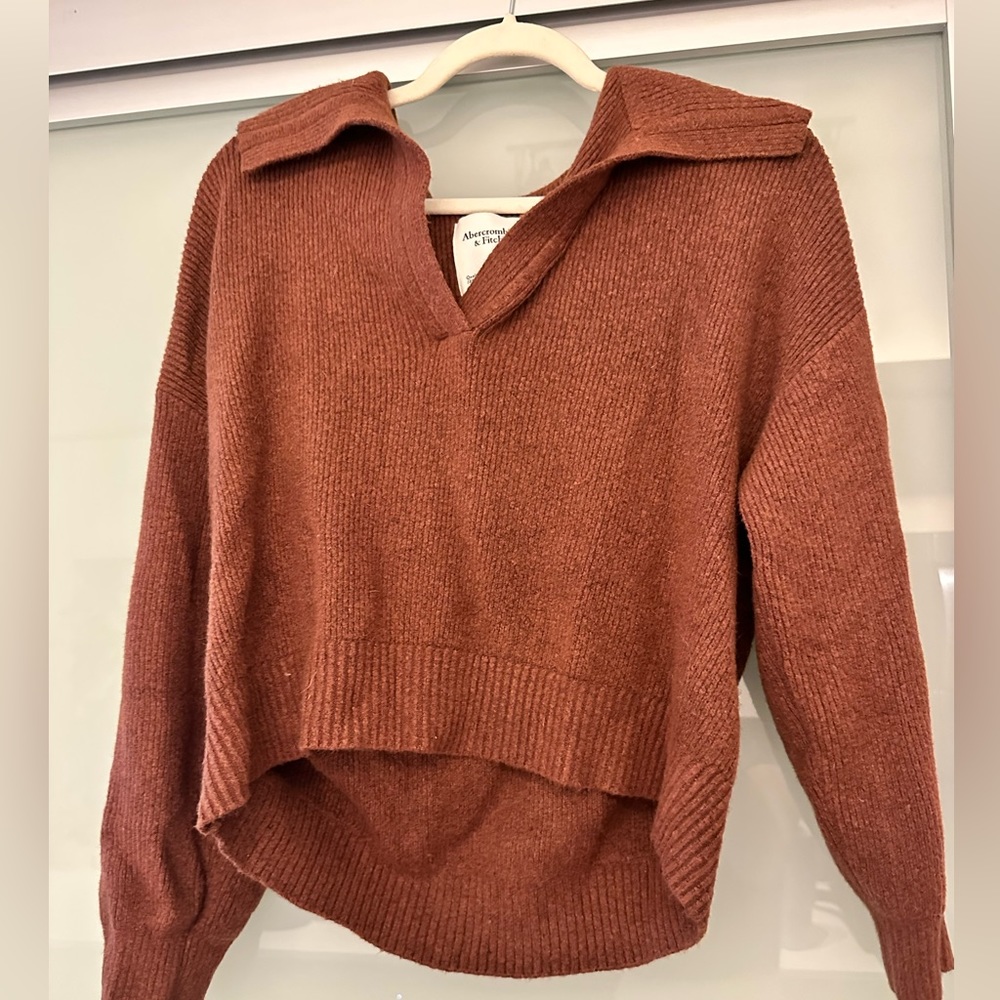 Abercrombie and Fitch Collared Sweater